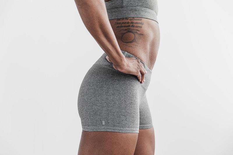 Grey Nobull Mid-Rise Short 2